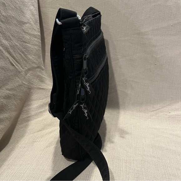 Vera Bradley Quilted Black Crossbody Bag - Picture 4 of 9